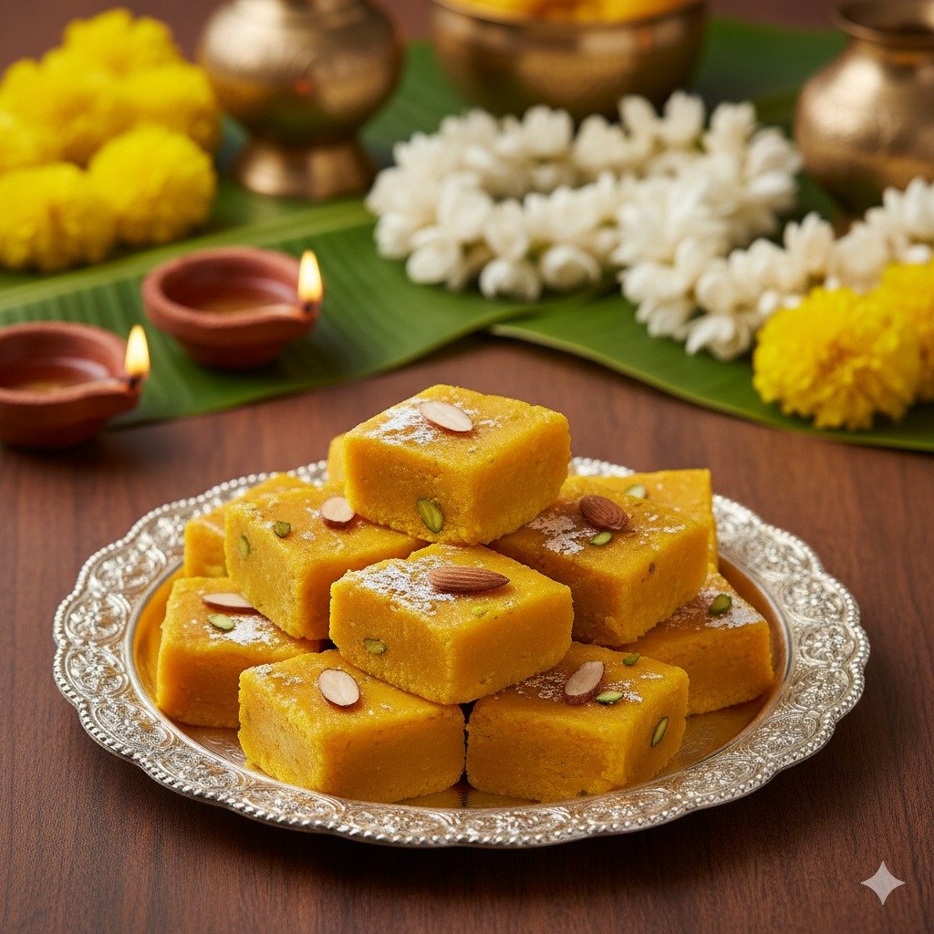 Mango Burfi