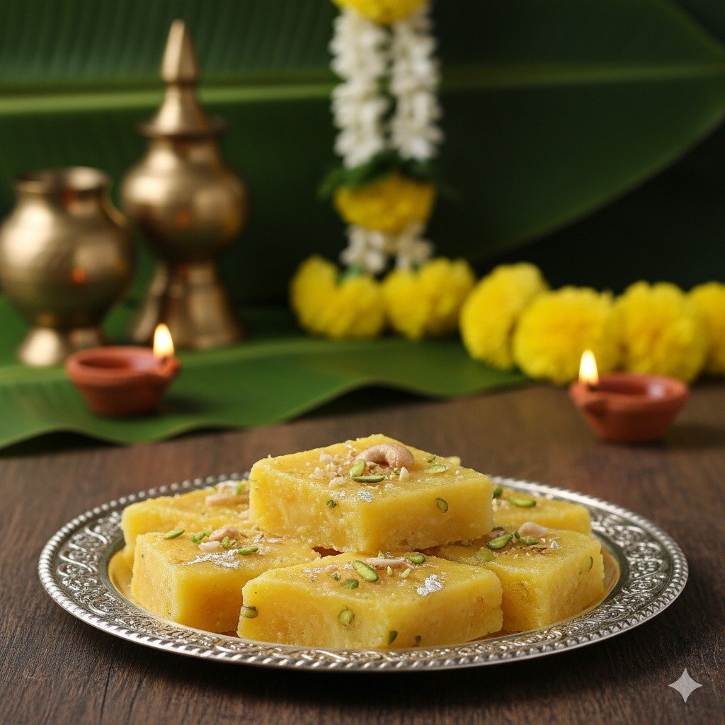 Pineapple Burfi